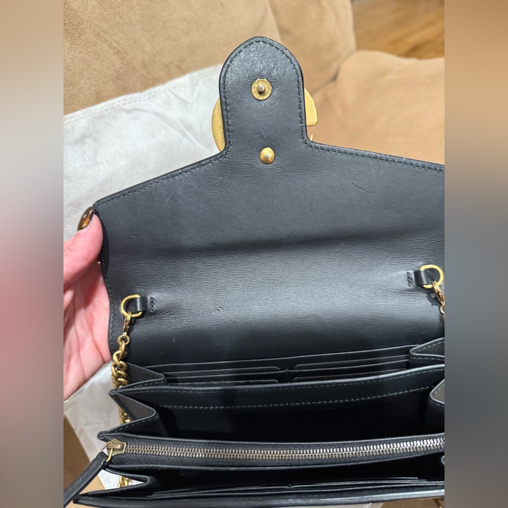 Gucci GG Marmont Python WOC - Picture 11 of 13